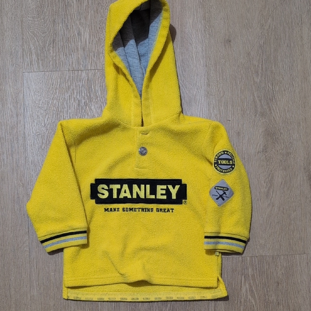 Stanley Yellow Toddler Hoodie Fleece